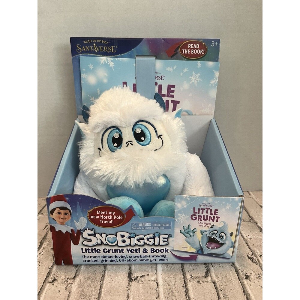 LumiStella Company Elf On The Shelf SnoBiggie Yeti & Book. BRAND NEW
